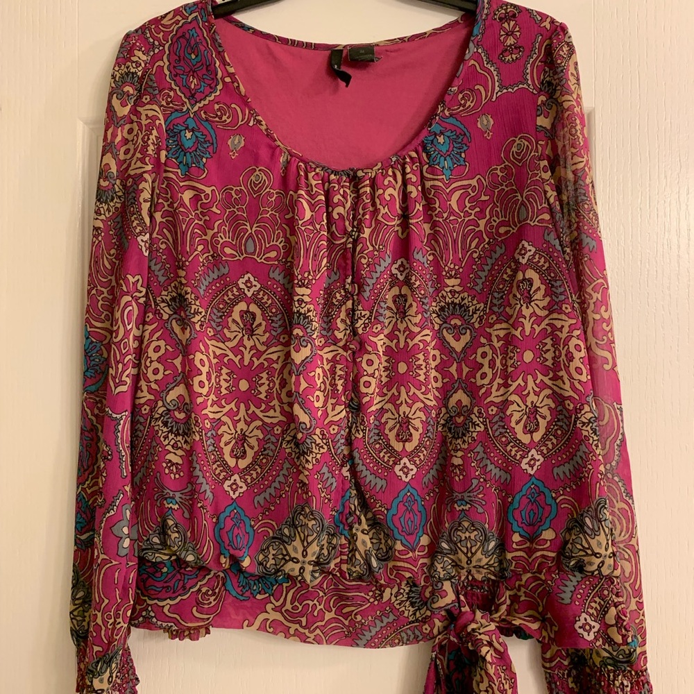 Blouse Pink, multiple colored
